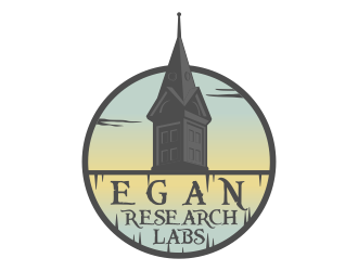 Egan Research Labs  logo design by Kruger