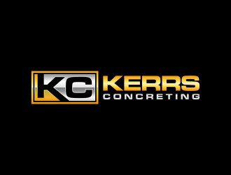 Kerrs concreting  logo design by RIANW
