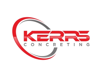 Kerrs concreting  logo design by javaz