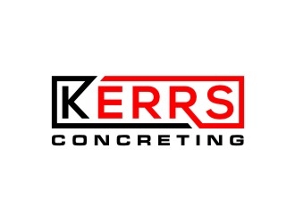 Kerrs concreting  logo design by KaySa