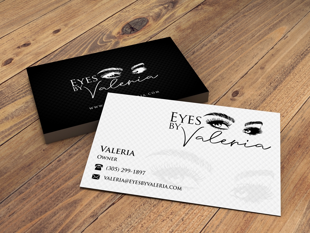 Eyes by Valeria logo design by ManishKoli