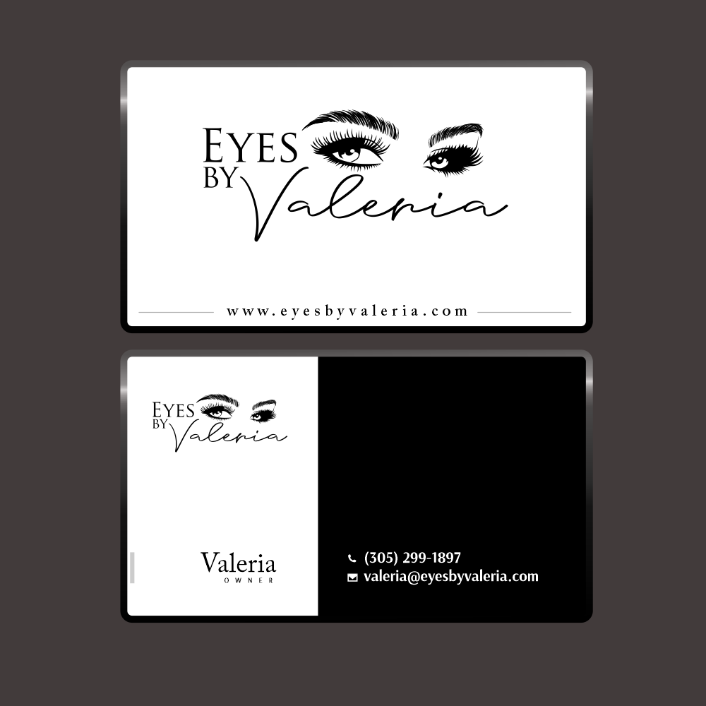 Eyes by Valeria logo design by TMOX