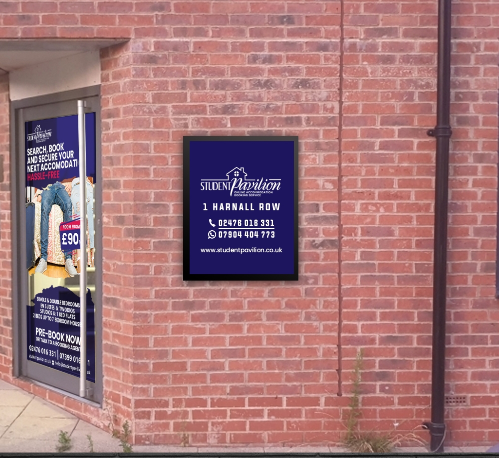 Outdoor Wall Poster logo design by Niqnish