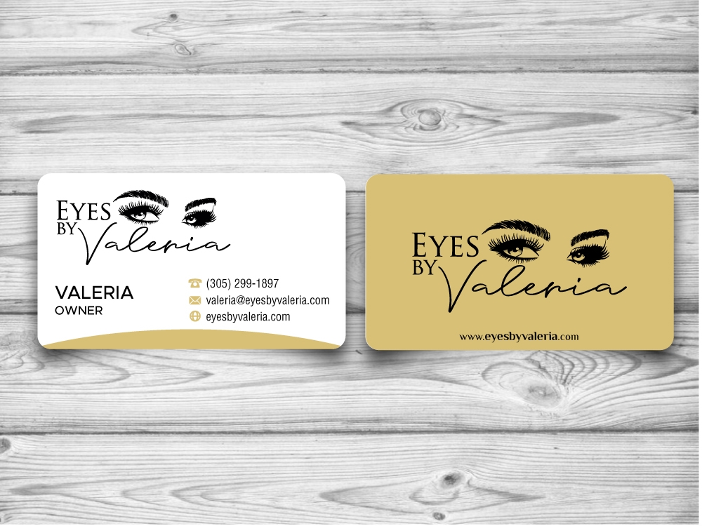 Eyes by Valeria logo design by jaize