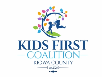 Kids First Coalition logo design by nikkiblue