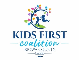 Kids First Coalition logo design by nikkiblue