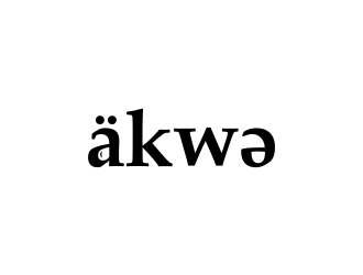 akwe  logo design by bismillah