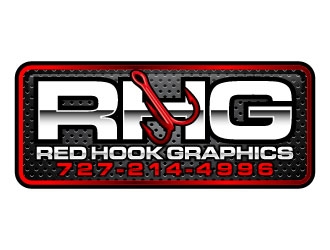 Red hook graphics logo design by daywalker