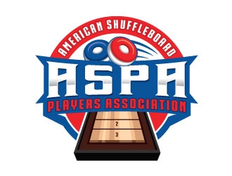 American Shuffleboard Players Association logo design by invento