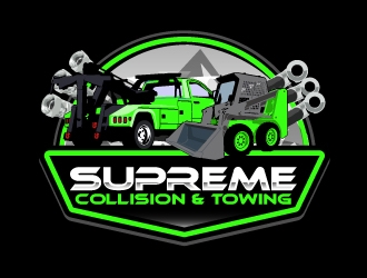 PLATINUM COLLISION & TOWING logo design by AamirKhan