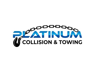 PLATINUM COLLISION & TOWING logo design by lj.creative