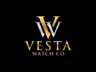 Vesta Watch Co logo design by yippiyproject