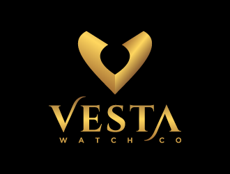 Vesta Watch Co logo design by denfransko