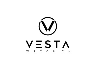 Vesta Watch Co logo design by maspion
