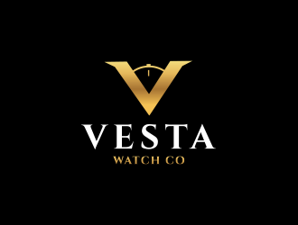 Vesta Watch Co logo design by yippiyproject