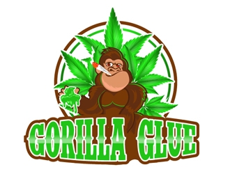 Gorilla Glue #4 logo design by Roma