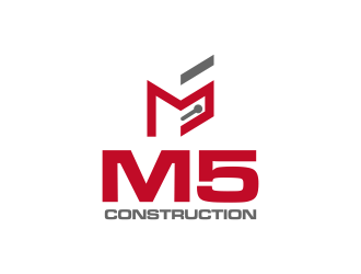 M5 Construction  logo design by luckyprasetyo