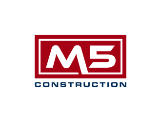 M5 Construction  logo design by scolessi