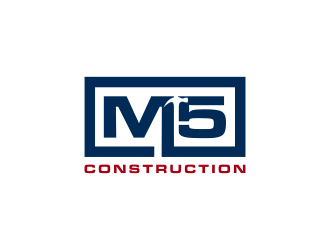 M5 Construction  logo design by scolessi