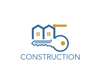 M5 Construction  logo design by protein