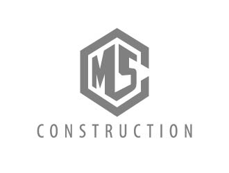 M5 Construction  logo design by hwkomp