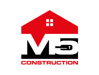 M5 Construction  logo design by yippiyproject