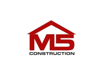 M5 Construction  logo design by maspion