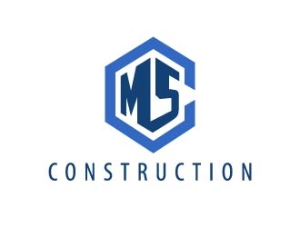 M5 Construction  logo design by hwkomp