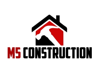 M5 Construction  logo design by AamirKhan