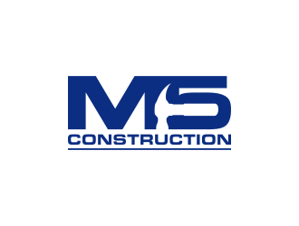 M5 Construction  logo design by Lavina