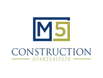 M5 Construction  logo design by wa_2