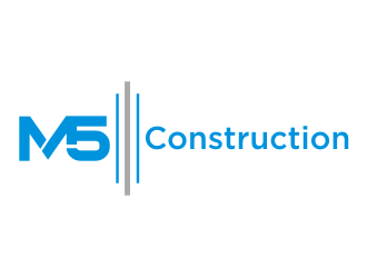 M5 Construction  logo design by narnia