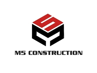 M5 Construction  logo design by Rexx