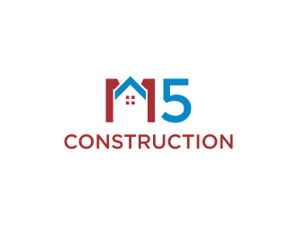 M5 Construction  logo design by Editor