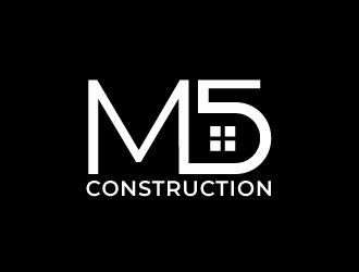 M5 Construction  logo design by sanworks