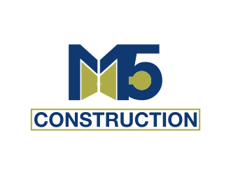 M5 Construction  logo design by savana