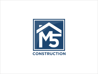 M5 Construction  logo design by bunda_shaquilla