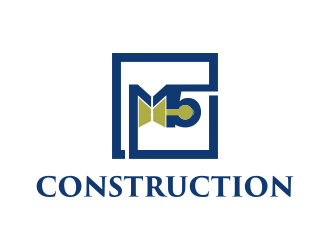 M5 Construction  logo design by savana
