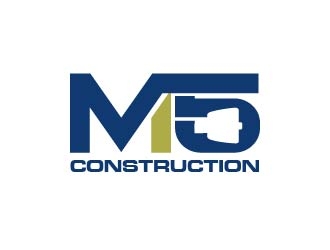 M5 Construction  logo design by usef44