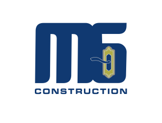 M5 Construction  logo design by Mahrein