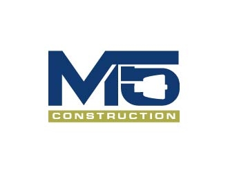 M5 Construction  logo design by usef44