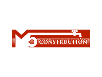M5 Construction  logo design by savana