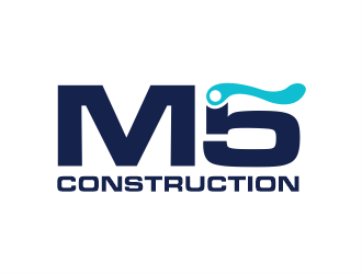 M5 Construction  logo design by evdesign
