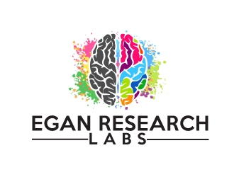 Egan Research Labs  logo design by AamirKhan