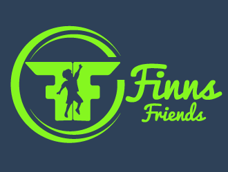 Finns Friends logo design by kgcreative