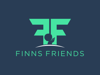 Finns Friends logo design by pel4ngi