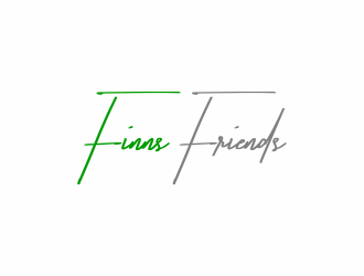 Finns Friends logo design by christabel