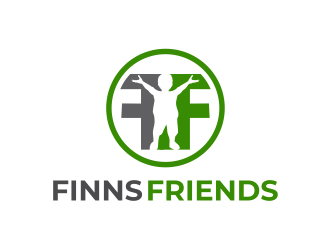 Finns Friends logo design by Girly