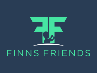 Finns Friends logo design by pel4ngi