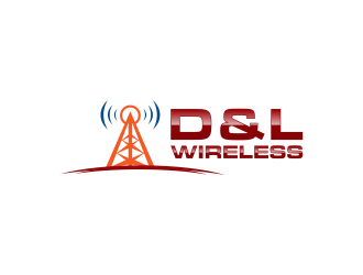 D&L Wireless logo design by Msinur